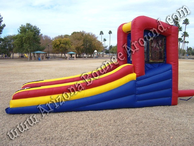Inflatable skee ball game rental Phoenix Scottsdale Arizona